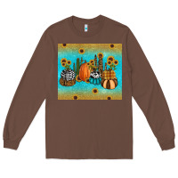 Chestnut fall pumpkin tumbler Long Sleeve Tee - RanaPortraitStore