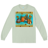 Matcha fall pumpkin tumbler Long Sleeve Tee - RanaPortraitStore