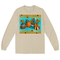 Mushroom fall pumpkin tumbler Long Sleeve Tee - RanaPortraitStore