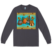 Smoke fall pumpkin tumbler Long Sleeve Tee - RanaPortraitStore