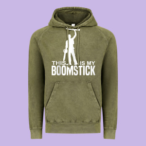 This Is My Boomstick Shotgun Chainsaw Dead Evil Halloween Tank Top Vintage Hoodie Designed By Maiphamdesign