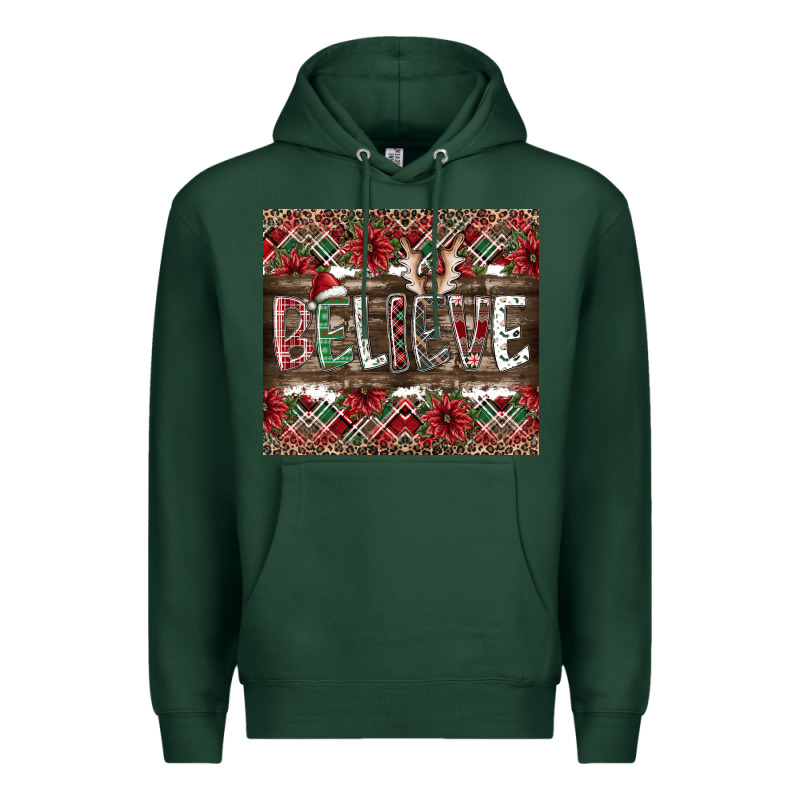 Believe Premium Hoodie by CowhideDigitalArt | Teevron