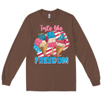 Chestnut taste like freedom 4th of july Long Sleeve Tee - FaDigitalArtStudio