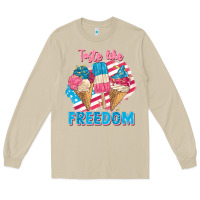 Mushroom taste like freedom 4th of july Long Sleeve Tee - FaDigitalArtStudio