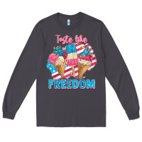 Smoke taste like freedom 4th of july Long Sleeve Tee - FaDigitalArtStudio