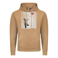 Vintage Camel banksy balloon girl cute Vintage Hoodie - maiPhamDesign