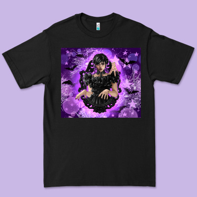 Gothic Girl Night Premium Tee Designed By Tumblerdesignbyshophia