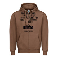 Chestnut West Wing My Favorite People Zipper Hoodie - maiPhamDesign