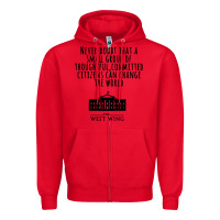 Red West Wing My Favorite People Zipper Hoodie - maiPhamDesign