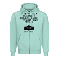 Seafoam West Wing My Favorite People Zipper Hoodie - maiPhamDesign