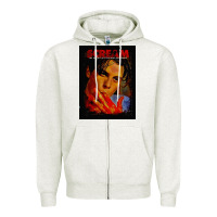 Oatmeal Heather Billy Loomis Horror Art Gifts Zipper Hoodie - maiPhamDesign