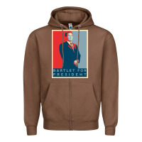 Chestnut Bartlet For President Lover Gift Zipper Hoodie - maiPhamDesign