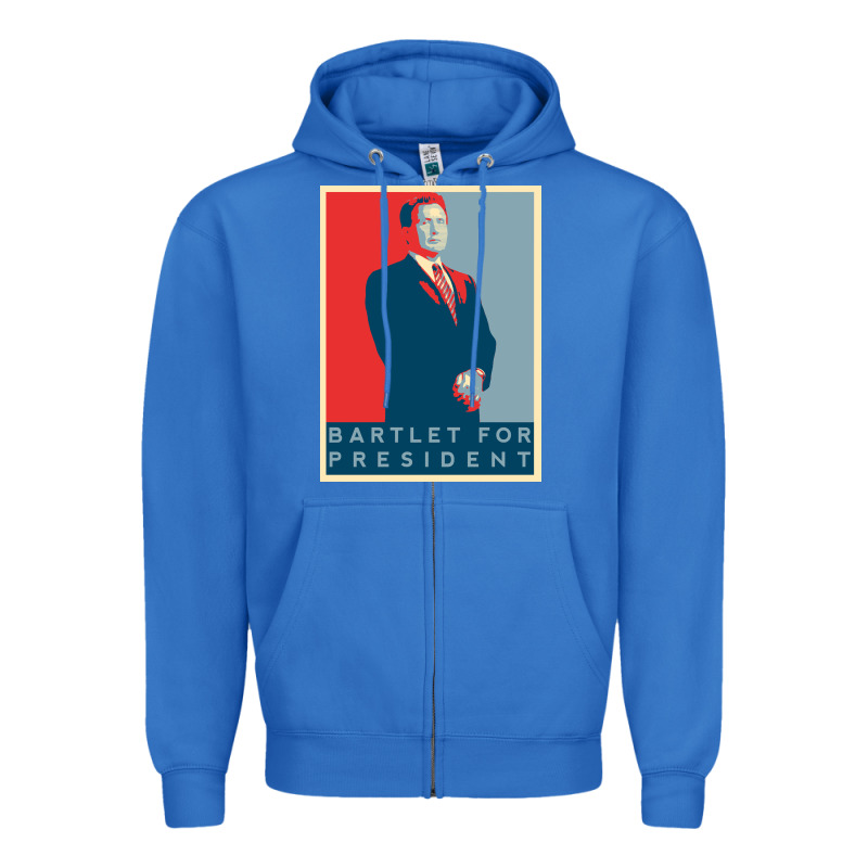 Bartlet For President Lover Gift Zipper Hoodie by maiPhamDesign | Teevron
