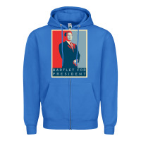 True Royal Bartlet For President Lover Gift Zipper Hoodie - maiPhamDesign