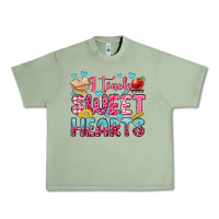 Oil Green i teach sweet hearts olivia Urban Heavy Tee - OliviaCreatesArt