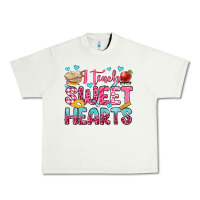 Pistachio i teach sweet hearts olivia Urban Heavy Tee - OliviaCreatesArt