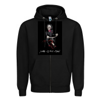 Black Saw I Want To Play A Game Picture Zipper Hoodie - maiPhamDesign