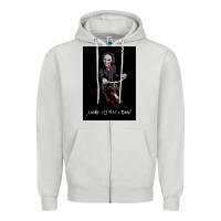 Dove Grey Saw I Want To Play A Game Picture Zipper Hoodie - maiPhamDesign