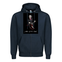Navy Saw I Want To Play A Game Picture Zipper Hoodie - maiPhamDesign