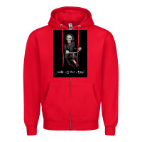 Red Saw I Want To Play A Game Picture Zipper Hoodie - maiPhamDesign