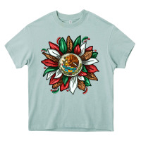 Arona Mexican Sunflower Heavy Core Tee - texasbilliewilder