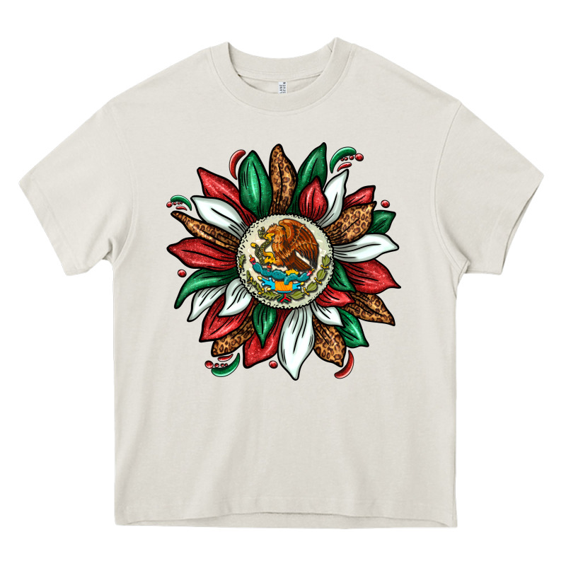 Mexican Sunflower Heavy Core Tee by texasbilliewilder | Teevron