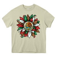 Mossy Mexican Sunflower Heavy Core Tee - texasbilliewilder