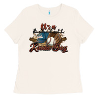 Bone It's a Baseball kinda day Ladies Tee - HowdyJamesFarm