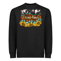 Black western grandma Heavyweight Sweatshirt - BarkalooDesign