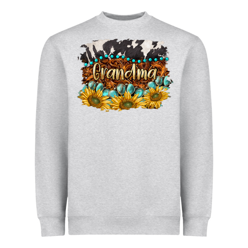 Western Grandma Heavyweight Sweatshirt by BarkalooDesign | Teevron