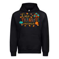 Black one thankful mama Urban Hoodie - JahusDesignShop