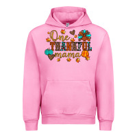 Fuchsia Pink one thankful mama Urban Hoodie - JahusDesignShop