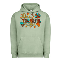 Pigment Oil Green one thankful mama Urban Hoodie - JahusDesignShop