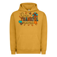 Pigment Peanut Butter one thankful mama Urban Hoodie - JahusDesignShop