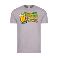 Vintage Zinc Buy me green beer and tell me i'm pretty Vintage Tee - CowGirlArtShop