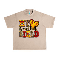 French Oak my heart is on that field softball Urban Heavy Tee - Jasminsmagicworld