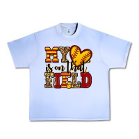 Grape Ice my heart is on that field softball Urban Heavy Tee - Jasminsmagicworld