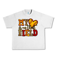 Lunar Rock my heart is on that field softball Urban Heavy Tee - Jasminsmagicworld
