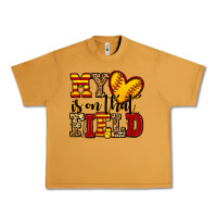 Peanut Butter my heart is on that field softball Urban Heavy Tee - Jasminsmagicworld