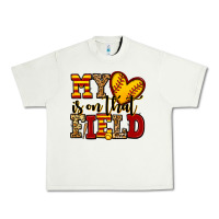 Pistachio my heart is on that field softball Urban Heavy Tee - Jasminsmagicworld