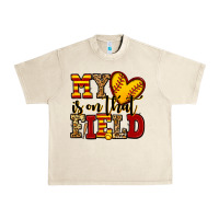 Sandshell my heart is on that field softball Urban Heavy Tee - Jasminsmagicworld
