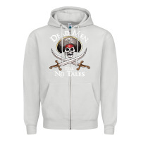 Dove Grey Dead Men Tell No Tales Funny Gifts Boy Girl Zipper Hoodie - maiPhamDesign