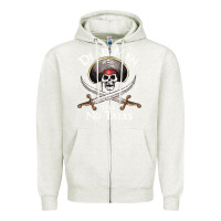 Oatmeal Heather Dead Men Tell No Tales Funny Gifts Boy Girl Zipper Hoodie - maiPhamDesign