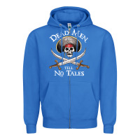 True Royal Dead Men Tell No Tales Funny Gifts Boy Girl Zipper Hoodie - maiPhamDesign