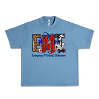 Pebble Blue emt emergency medical technician Urban Heavy Tee - OliviaCreatesArt