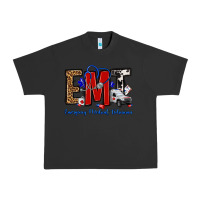 Pigment Black emt emergency medical technician Urban Heavy Tee - OliviaCreatesArt