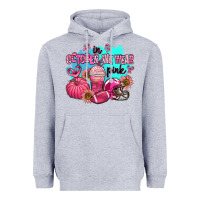 Heather Grey in october we wear pink american football Heavyweight Hoodie - AdoDesignShop