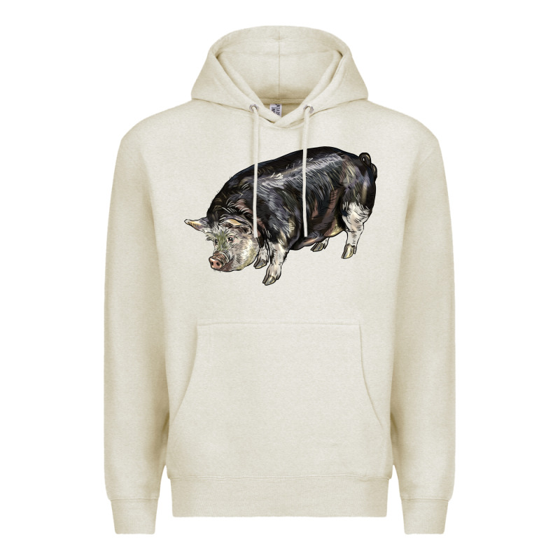 Poland China Pig Premium Hoodie by LillyAllenDesigns | Teevron