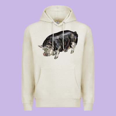 Poland China Pig Premium Hoodie Designed By Lillyallendesigns