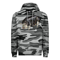 Slate Camo poland china pig Premium Hoodie - LillyAllenDesigns